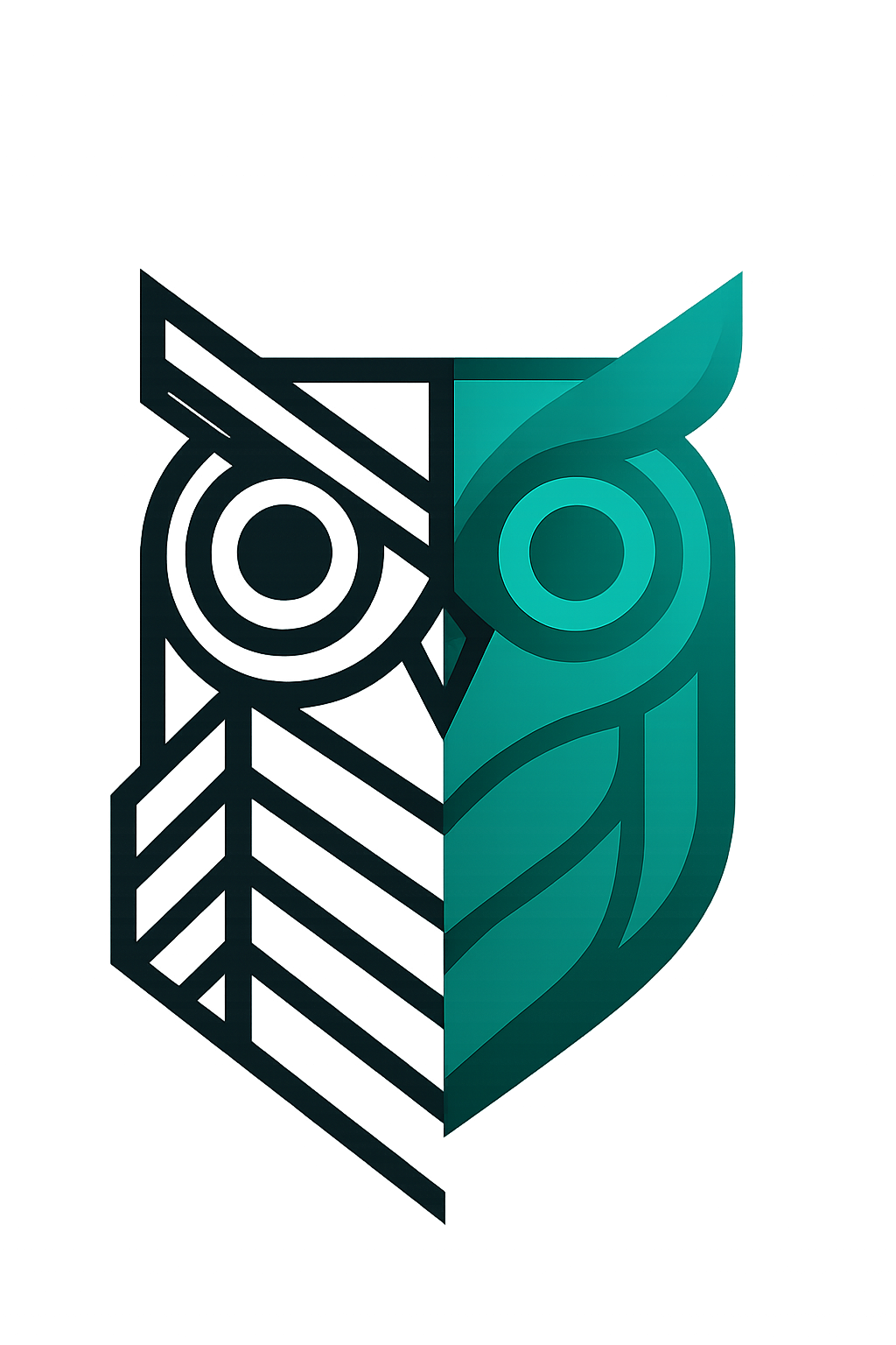 Logo Planifyto (chouette noirmixte)